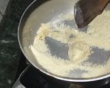 A picture of step 1 of Two layer lauki ki barfi.