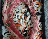 Foto del paso 2 de la receta: Asado al horno con ensalada de papa y huevo