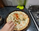 Foto del paso 10 de la receta: A la masa con los niños de la casa, pizza casera para hacer en familia