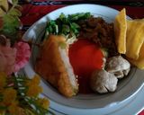 Foto langkah ke 4 dari resep Mie Ayam Jamur Pangsit.