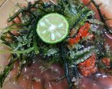 Foto langkah ke 2 dari resep Rujak Bulung Kuah Pindang.