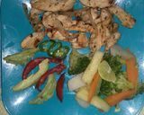 Foto del paso 7 de la receta: Pechuga con Vegetales