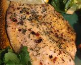 A picture of step 3 of Perfect Seasoned Tilapia for salad or veggie wraps.