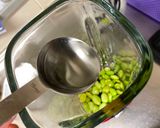 A picture of step 3 of Japanese Zunda (Edamame) Mochi.