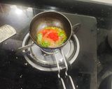 A picture of step 2 of Dal Chawal.