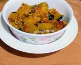 A picture of step 5 of Pumpkin Subji.