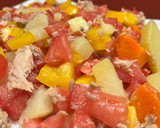 Foto del paso 1 de la receta: Papas con zanahoria y atún