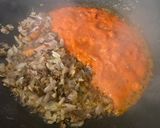 A picture of step 3 of Dal Makhani.