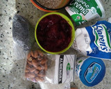 Foto del paso 1 de la receta: Postre en Vaso Frutos Rojos, Crumble frutos Secos y Crema Blanca
