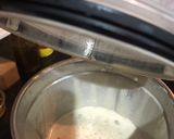 A picture of step 2 of Chocolate Lassi.