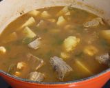 A picture of step 11 of Marmitako.