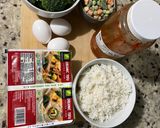 A picture of step 1 of Leftover stir fry, Bokkeum (볶음).