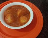 A picture of step 7 of Dum Aloo.