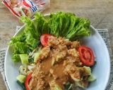 Foto langkah ke 3 dari resep Lotek sayur simpel.