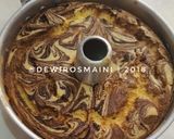 Foto langkah ke 8 dari resep Ciffon cake pumpkin alias labu kuning tanpa terigu.