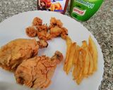 A picture of step 7 of KFC Style crispy broast.