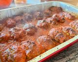 A picture of step 8 of Soutzoukakia Baked in the Oven.
