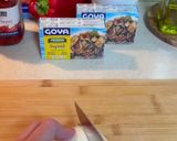 Foto del paso 3 de la receta: Arroz negro 🦑 con mayonesa de ajo🧄!