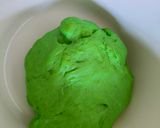 Foto langkah ke 4 dari resep Roti Sobek Pandan Kukus.