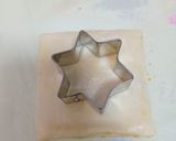 Foto del paso 2 de la receta Caras sucias estrellas de navidad