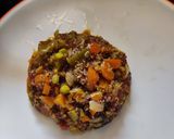 A picture of step 5 of Ragi khichadi.