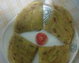 A picture of step 8 of Butternut layered chapati#5orlessingredientsrecipecontest#.