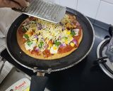A picture of step 11 of No Yeast Pizza (Party style).