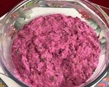 A picture of step 7 of Beetroot and Walnut Paniyarams.