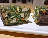 Foto del paso 7 de la receta: Budín de pollo y verduras 🥬🍗🌶