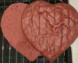 Foto langkah ke 6 dari resep Bolu red velvet ekonomis.