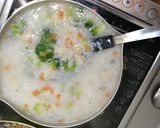 Foto langkah ke 2 dari resep Bubur ayam.