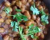 मसाला चणे (masala chane recipe in marathi) रेसिपी स्टेप 2 फोटो 