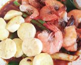 Foto langkah ke 7 dari resep Udang Tofu Balado Ala Pagi Sore.