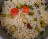 A picture of step 6 of Kofta Biryani (leftover Kofta Curry).