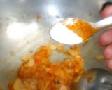 A picture of step 4 of Upma.