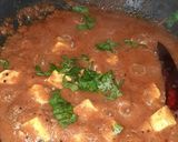 A picture of step 4 of Paneer tikka masala.