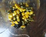 Foto del paso 3 de la receta: Tapenade de aceitunas negras, alcaparras, maíz y miso