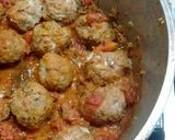 Foto del paso 8 de la receta: Albóndigas de carne con salsa (sin freír)
