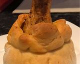 Pas rețetă Pulpe de pui cu umplutură delicioasă în crustă de aluat 😋😉 1 fotografie