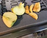 Une image de l'étape 3 de Compote aux deux pêches et pommes (fruits du jardin).
