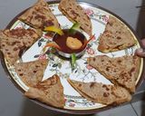 A picture of step 7 of Mexican chicken Quesadilla.