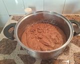 Foto del paso 4 de la receta: Torta de cocoa y yogur con canela, frutos secos