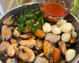 Foto del paso 1 de la receta: Mejillones en salsita de ajito y vino blanco