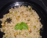 A picture of step 4 of Peas Pulao.
