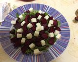 Foto del paso 4 de la receta Ensalada de remolacha, kale y queso de cabra