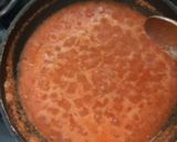 A picture of step 10 of Palak poori and Aloo Matar.