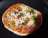 মিনি পিজ্জা(mini pizza recipe in bengali) রেসিপি ধাপ - 4 ছবি