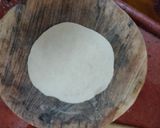 A picture of step 2 of Jain katori chaat.