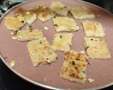 A picture of step 9 of Kaju peanut samak rice chatpata katli.