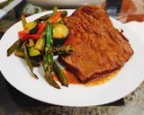 Foto del paso 7 de la receta: Ternera a la parrilla acompañado con verduras